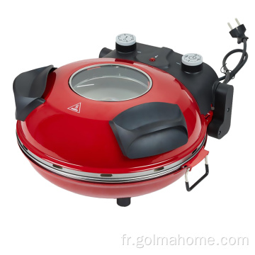 Plaque en céramique domestique Max Auto Grill Pizza Maker